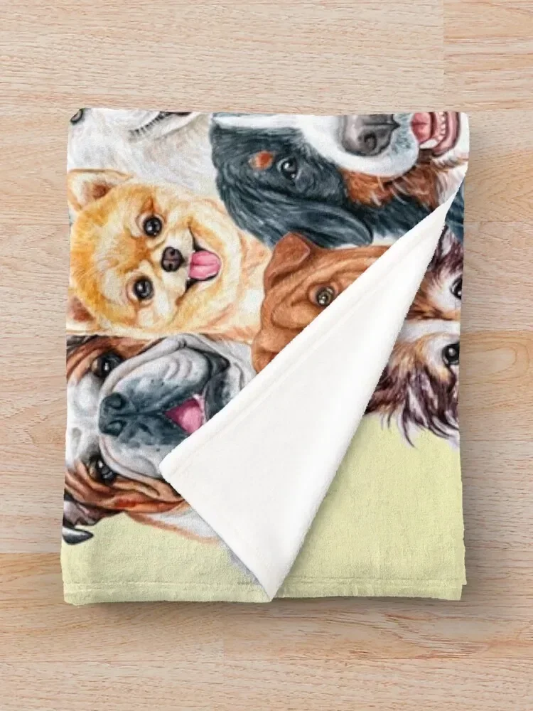 Красивый коллаж собак так много раскрашенных красивых лиц ЛУЧШИЕ собаки!