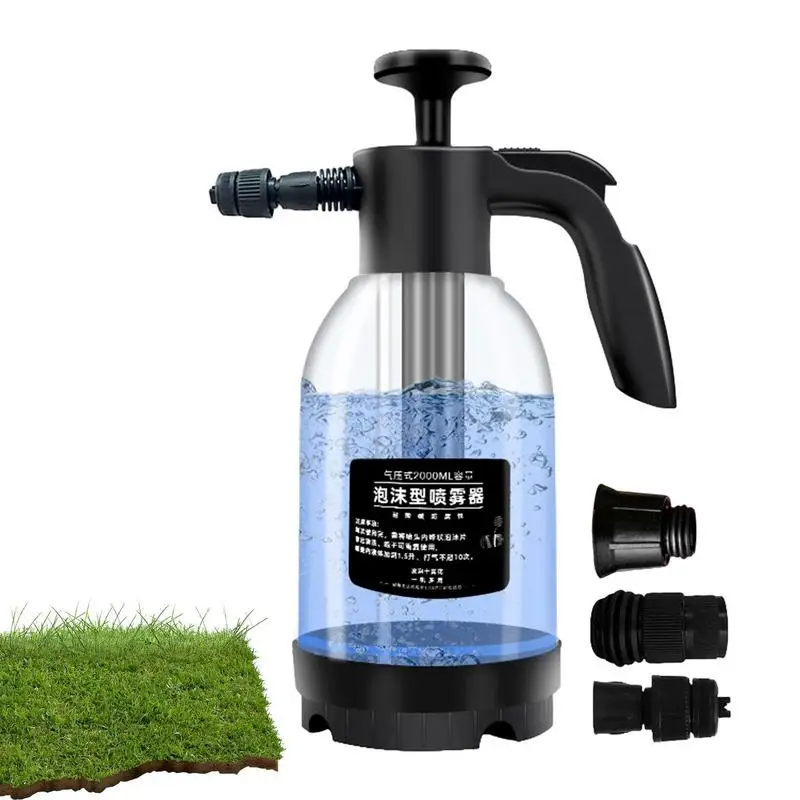 

2L Portable Handheld Water Sprayer Manual Spray Can Bottle Mister Sprayers Multifunction Water Sprayer For Garden Indoor Outdoor