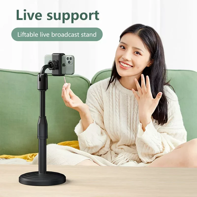 

2023NEW Desk Tablet Holder Portable Adjustable Height Desktop Stand For IPad for phone Live