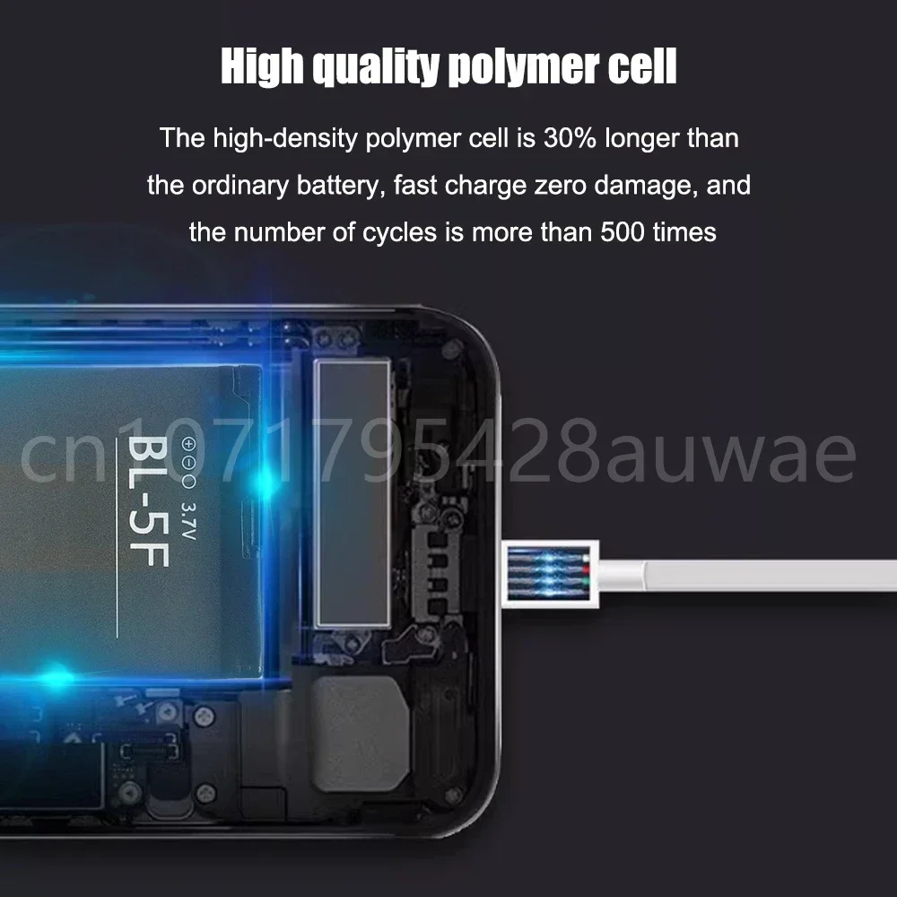 Аккумуляторная батарея BL-5F для мобильного телефона Nokia