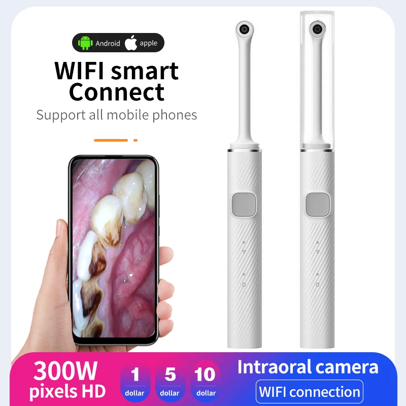 

Камера-Эндоскоп HD с Wi-Fi и 8 светодиодами