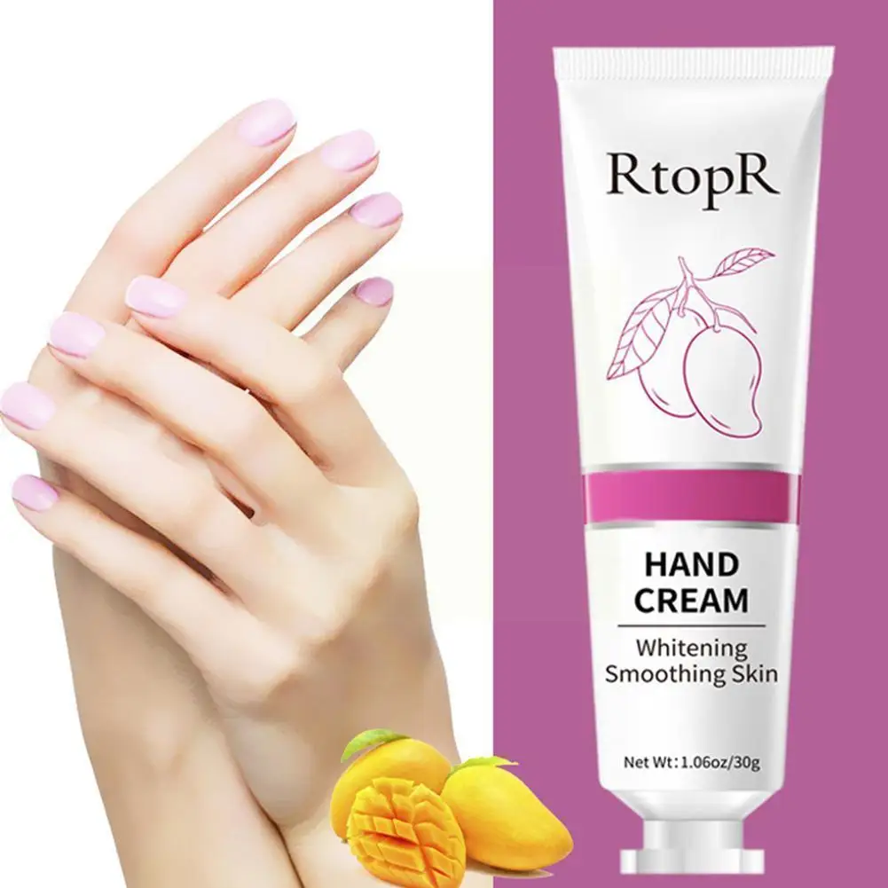 

50g Mango Hand Care Cream Bright Moisturizing Liquid High Skin Hand Anti-aging Cream Face Whitening Care Quality Serum Hand Y5P9
