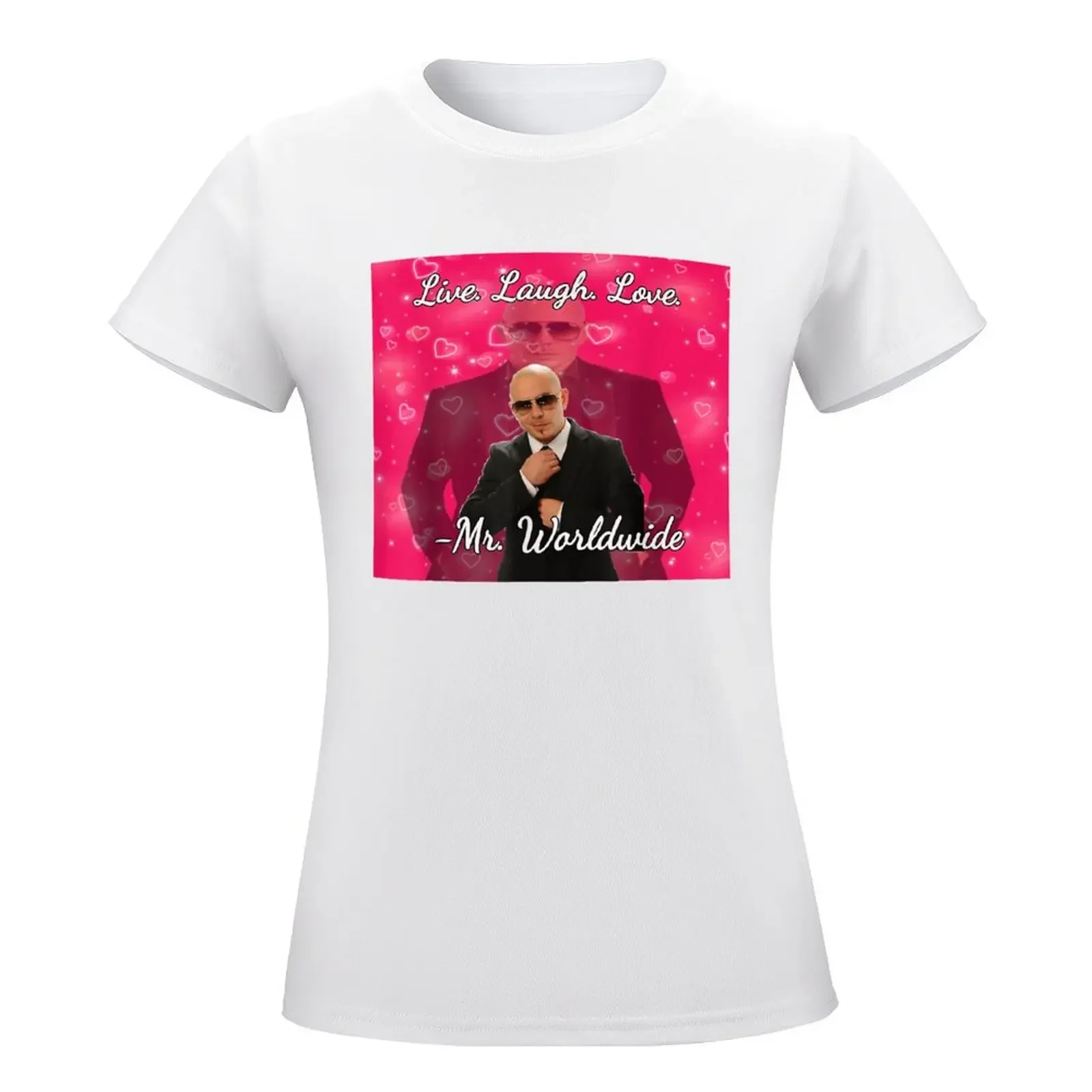 Футболка в стиле питбуля с надписью Mr Worldwide на День святого Валентина милая