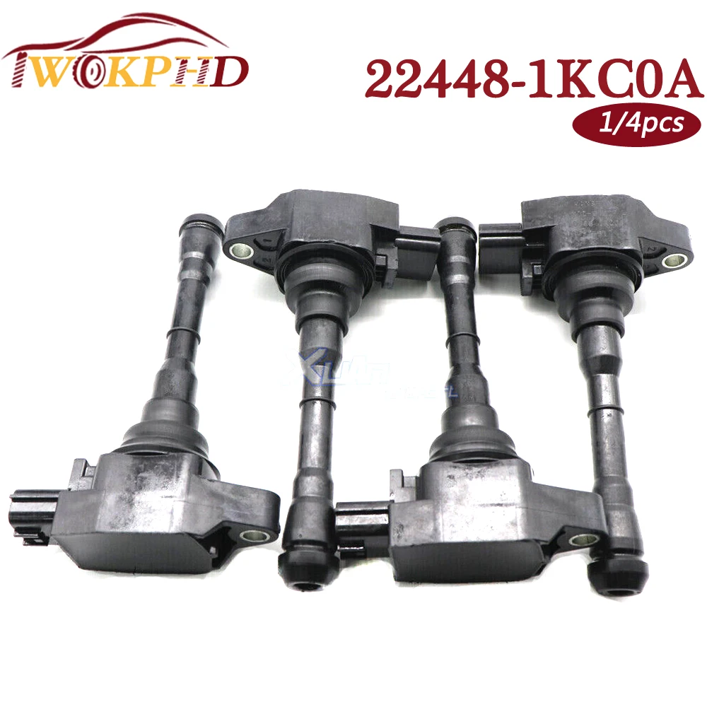 Сменная Катушка зажигания для Nissan Juke Sentra Rogue Sport 1.6L 2011-2019 22448-1KC0A 224481KC0A 22448 1KC0A