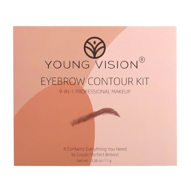 

Brow Contour Kit Eyebrow Makeup Palette Set 6Colors Eyebrow Powders,Brow Gel,Eyebrow Stencils,Brow Brush Eyebrow Trimmer