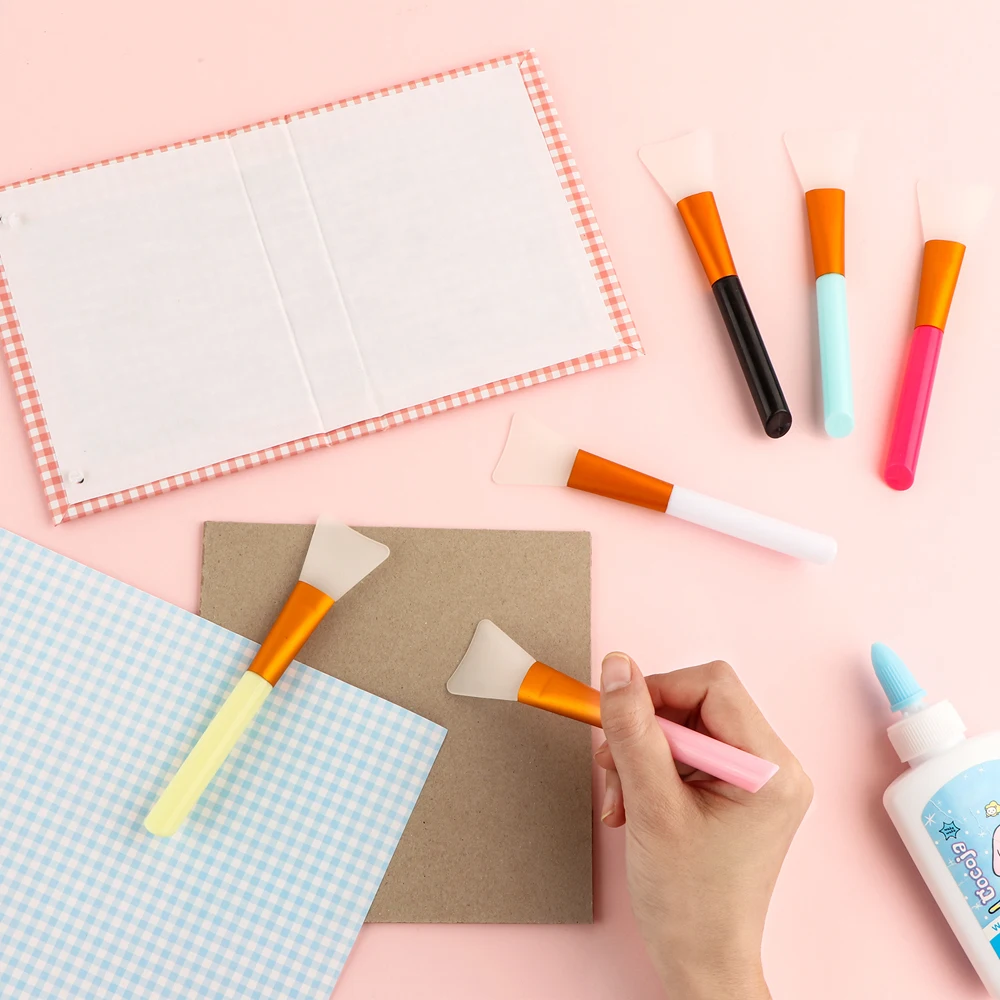 Силиконовая кисть для рукоделия с мягкой головкой высококачественная