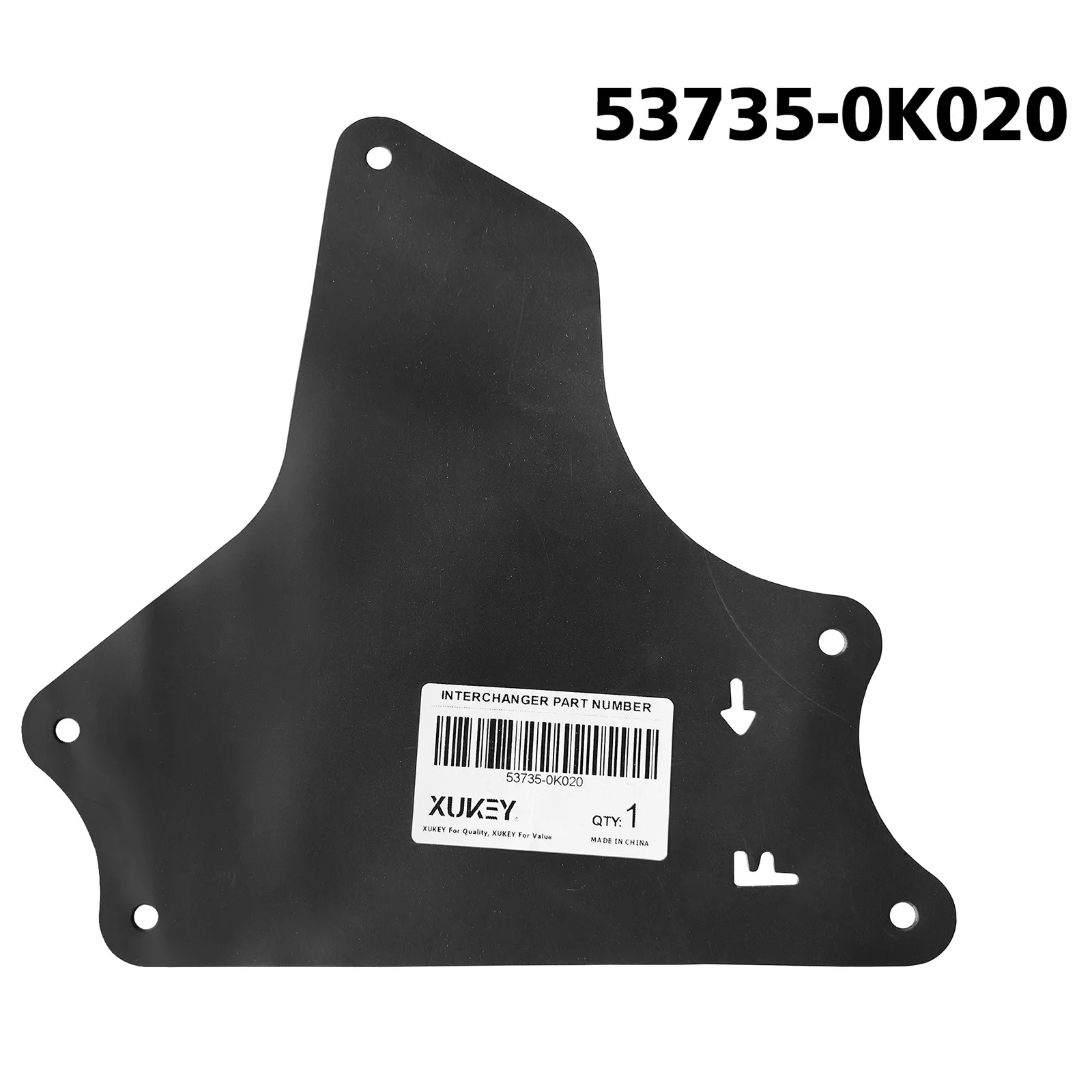 Фото 4 шт. передние брызговики 53885-0K020 53735-0K020 для Toyota Hilux Fortuner KUN25 2004-2015, комплект защиты фартука на крыло №3