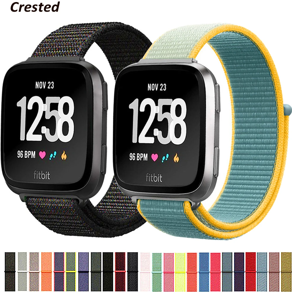 

Ремешок нейлоновый для смарт-часов Fitbit Versa 3/2/1 versa Lite