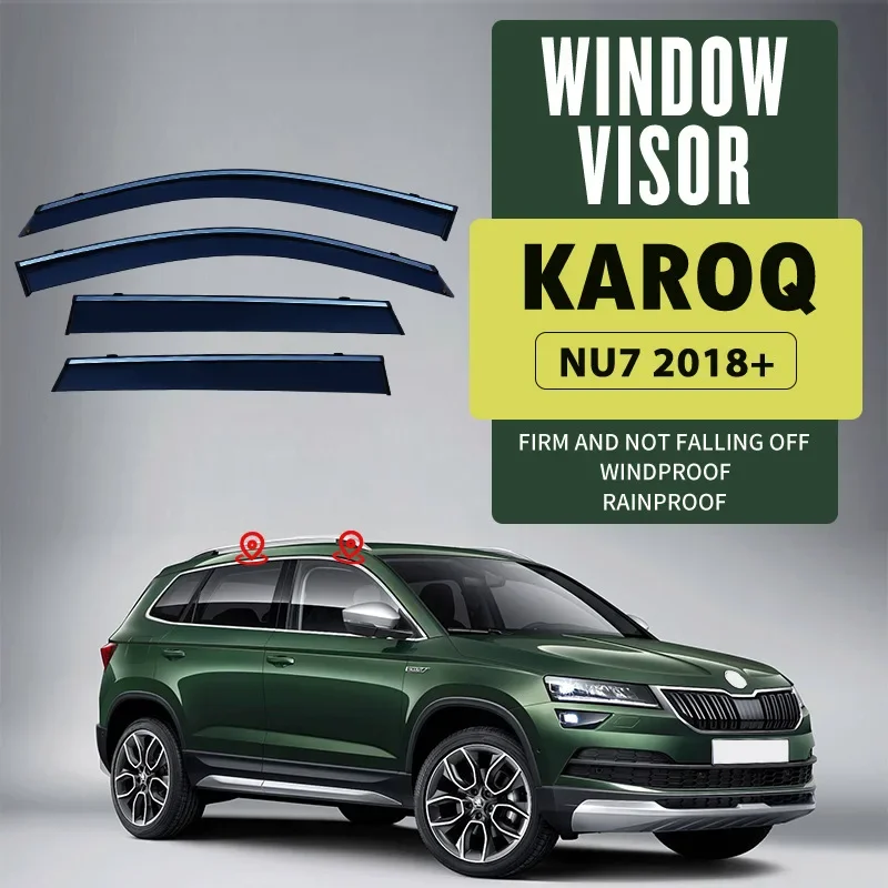 

Ветрозащитный козырек для Skoda KAROQ 2018-24