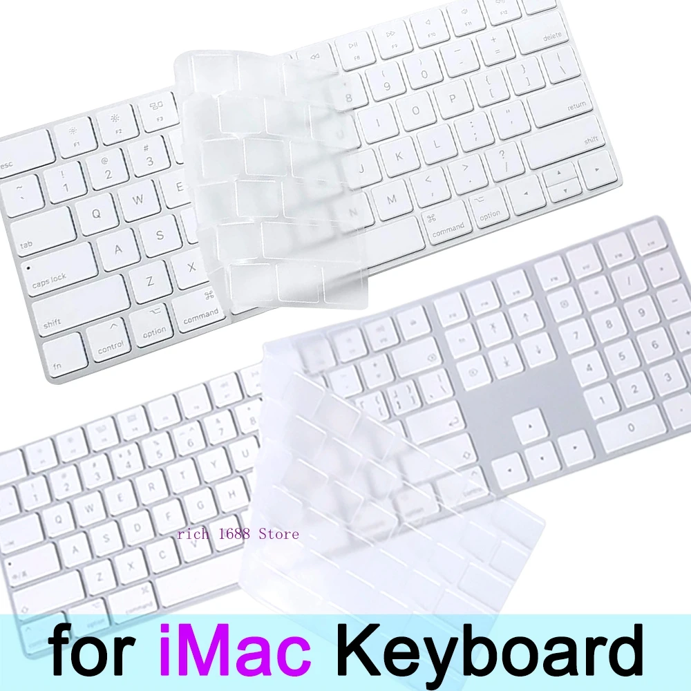 

Чехол для клавиатуры Для iMac Magic A1644, A1843, A1314, A1243, A2449, A2450, A2520, силиконовый защитный чехол с цифровой поддержкой Bluetooth, G6