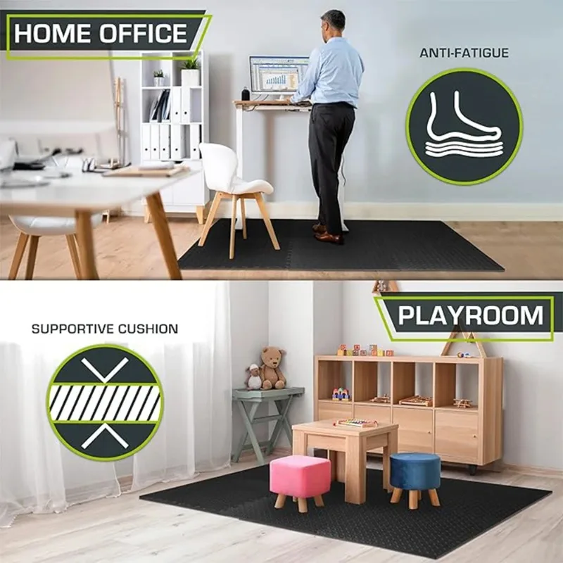 12 шт. коврик для фитнеса-головоломки спортивные коврики переплетенная