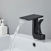 black faucet bathroom basin faucets hot cold sink faucet water mixer crane deck mounted single hole bathroom tap white