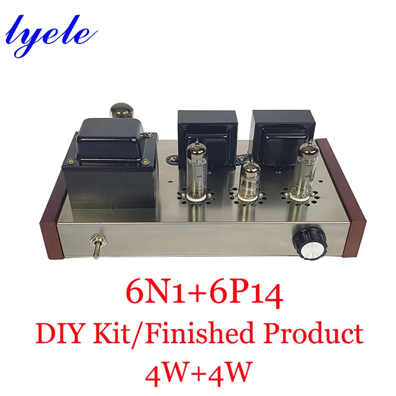 

Lyele Audio 6p14 Vacuum Tube Amplifier Diy Kit Hifi Class A Audio Amplifier High Power 4w*2 Single Ended Amplifiers 110V/220V