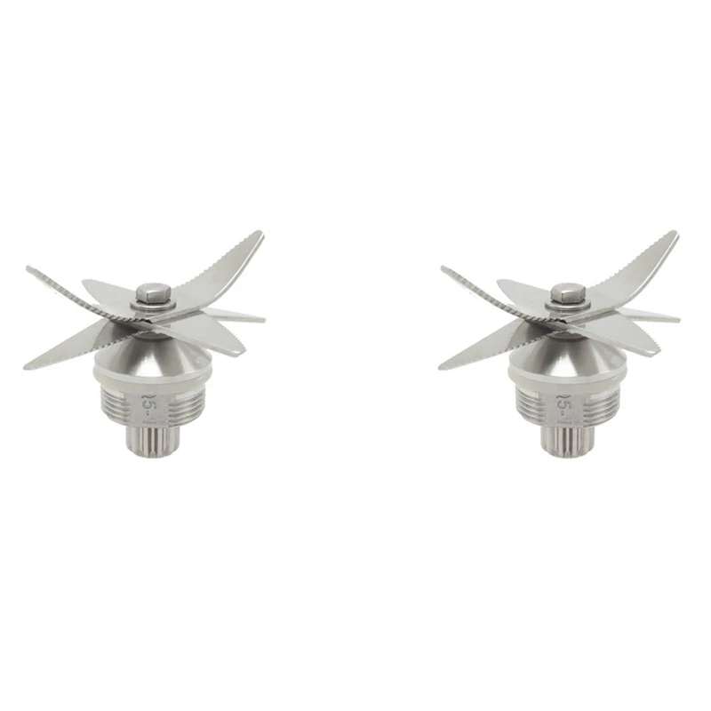 

2X767 соковыжималка из нержавеющей стали, лезвия для льда, блендер, 6 лезвий, ножи, нож для кухни с витамином