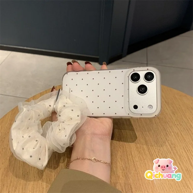 Фото Элегантный чехол для телефона в горошек для Huawei Mate 40 40E 30 30E Pro Y9S Nova Y90 Y91 Y73 Y70 Y71 7 6 5 Pro, белый чехол со шнурком №4