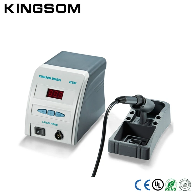 

Electric Iron Soldering Station, Portable Digital Soldering Station KS-968A with Soldering Iron Fast Shipping