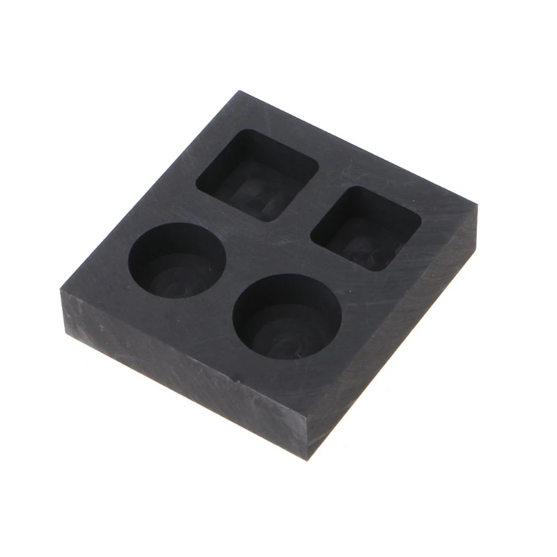 

Combo Graphite Ingot Mold Crucible for Melting Gold Silver Nonferrous Metal Casting Melting Refining Jewelry Mould