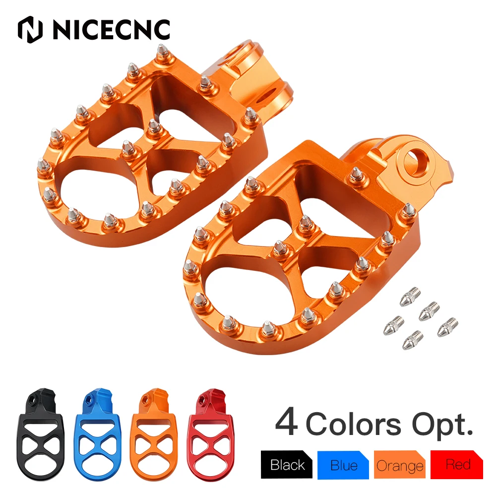 

Foot Pegs FootRest Pedals For KTM SX SXF EXC EXCF XC XCF 65 85 125 200 250 300 350 450 530 690 950 990 1050 1090 1190 1290 ADV