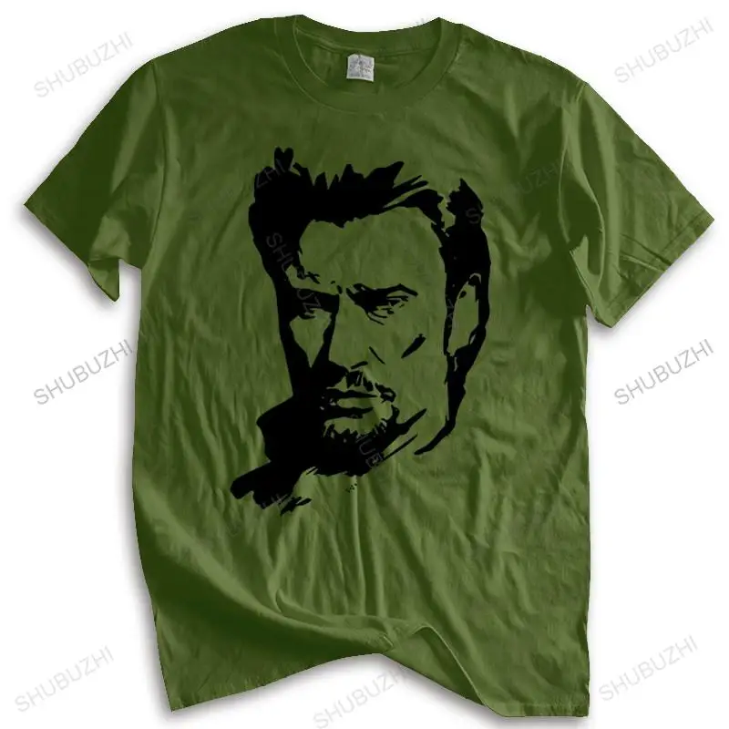 

New Arrived Mens t shirt men t shirt Wholesale Johnny Hallyday Gang Ce Que Je Sais Mens T-shirt Euro size TOPS