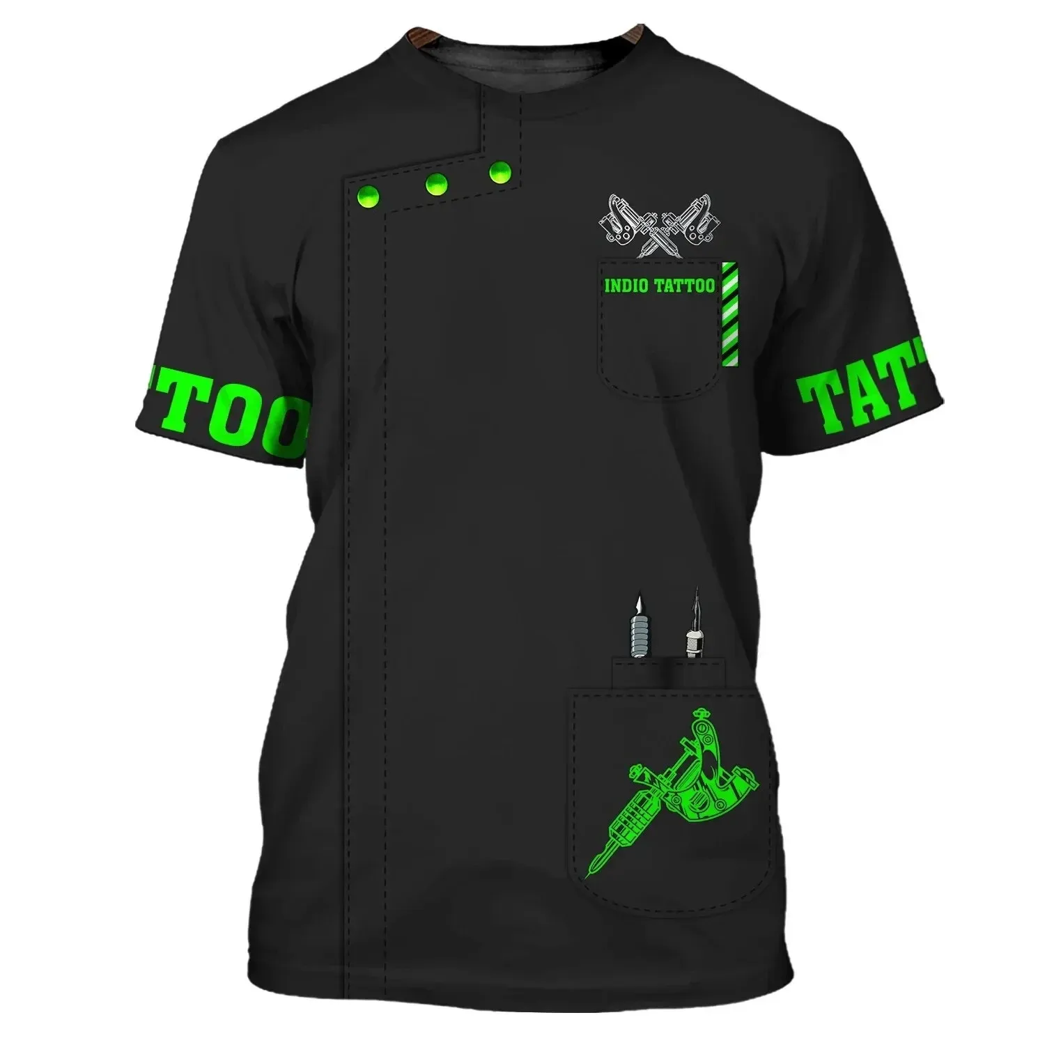 Новая футболка с рисунком татуировок 3d графическим yythk индивидуальный топ