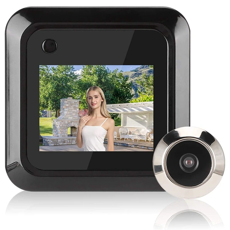 Door Peephole Camera Viewer 145° Wide-Angle Digital 2.4Inch LCD For Home Apartment Entry Front |