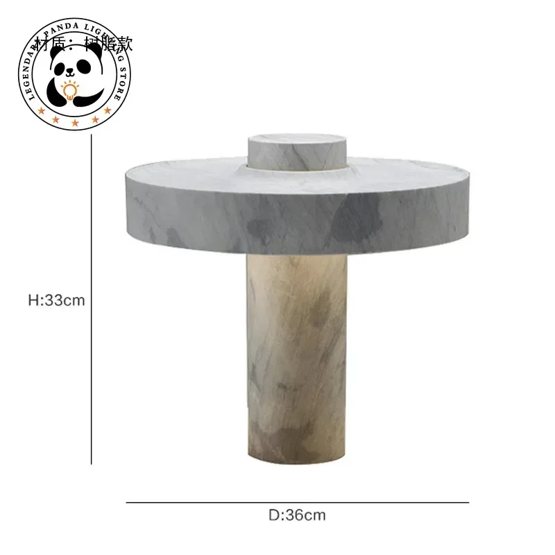 Итальянский дизайнерский настольный светильник стильный минималистичный