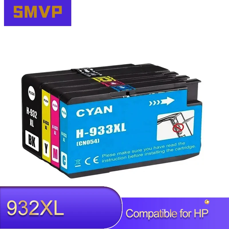 Картридж 932XL 933XL для HP933 принтера HP Officejet 6100 6600 6700 7110 7610 7510 7512 7612 H711a H711n H611a