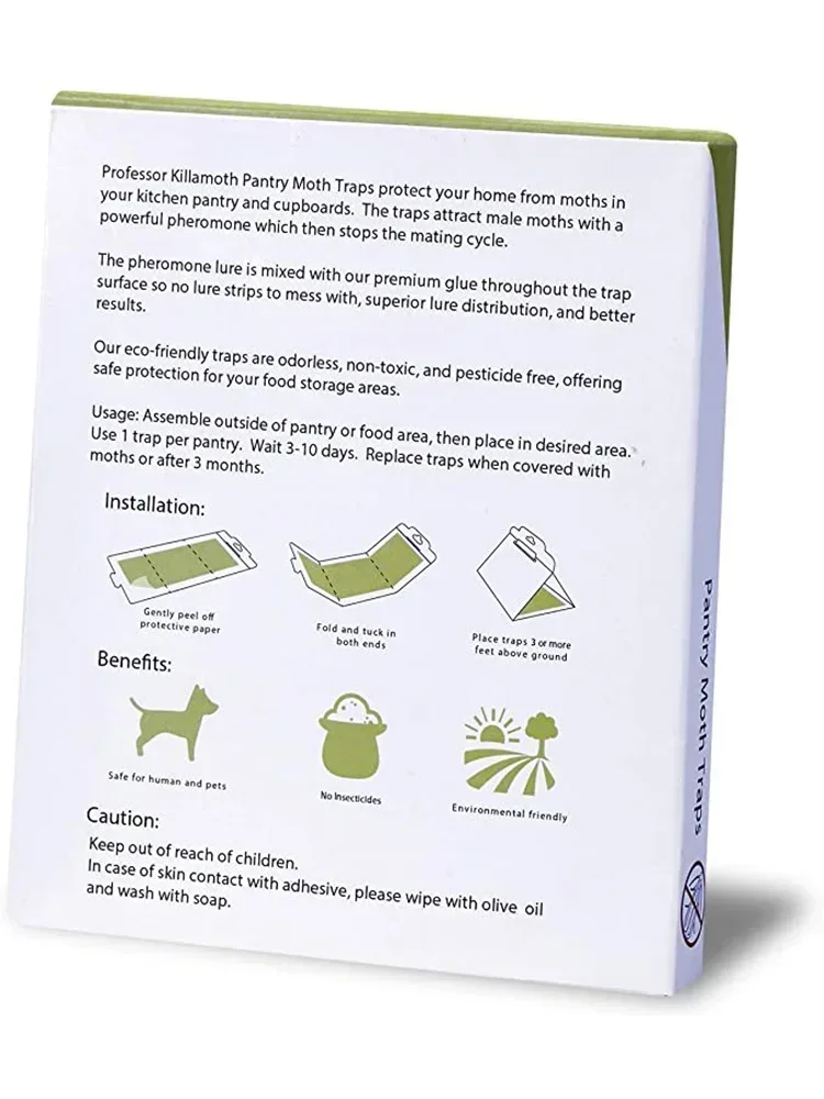 12 шт. тканевая клейкая ловушка для моли приманка моль сильная гелевая пластина