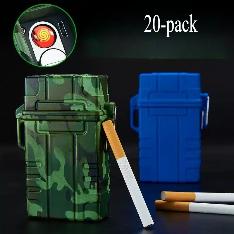 Креативный перезаряжаемый портсигар уличный портативный герметичный