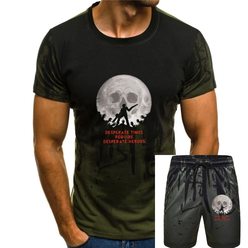 

Ash Vs The Evil Dead T-Shirt for Men Cotton T Shirt Horror Raimi Sam Necronomicon Film Groovy Short Sleeve Tee Shirt Plus Size