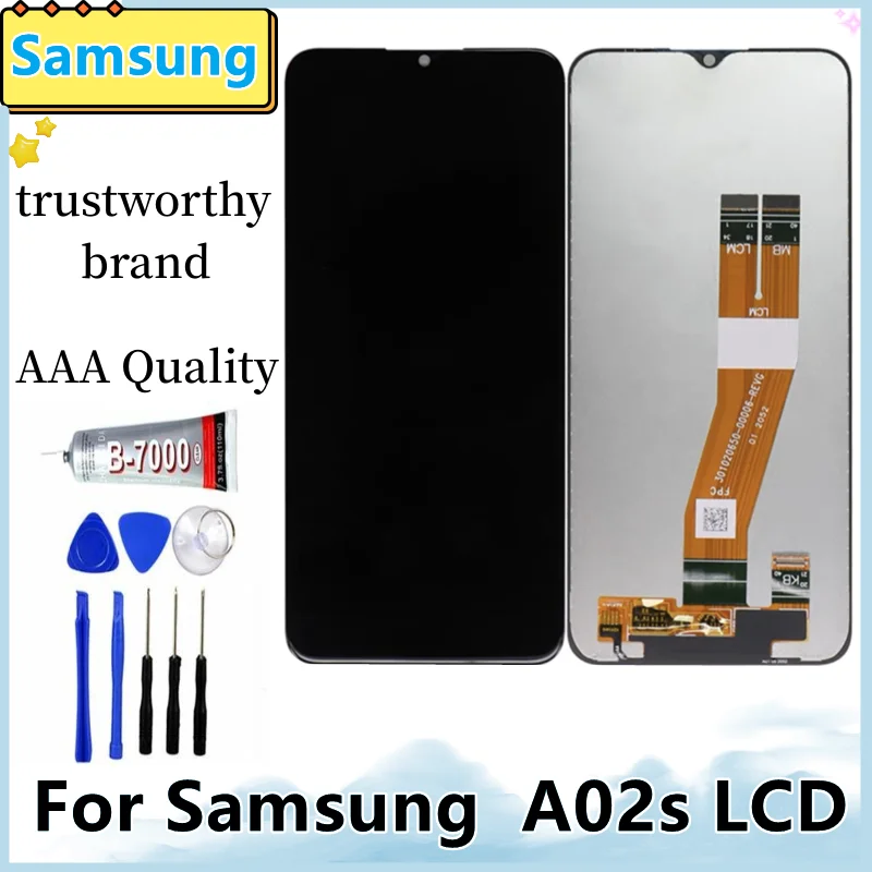 

6.5" New Original For Samsung Galaxy A02s LCD A025M A025F/DS A025G/DS LCD Display Touch Screen Digitizer Assembly replacement 4.