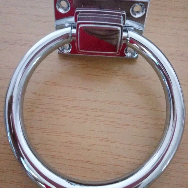 1 шт. кольцо дверной убойник deurklopper ручки стула хромированная ручка для золотое