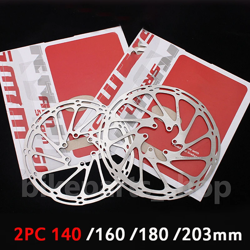 

Fit SRAM Bike Brake Rotors 140 Centreline Rotor 160 180 203mm Disc Brake Rotors MTB Hydraulic Brakes 6 Bolts DH Cycling Parts