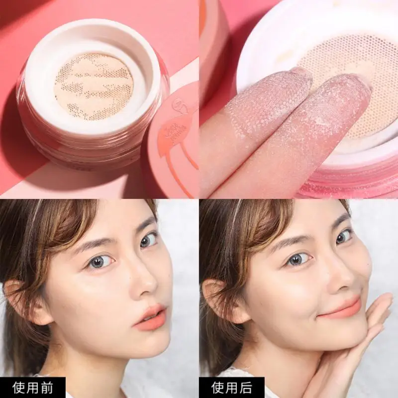

XIXI Honey Powder Light Face Loose Powder 2 Colors Setting Finish Power Makeup Oil-control Longlasting Waterproof Cosmetic QBMY