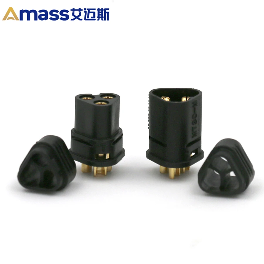 Бесплатная доставка, Amass 5 пар, модель Mt30.b, мужской, Женский Разъем 2 мм, разъем Bullet, батарея Lipo Rc