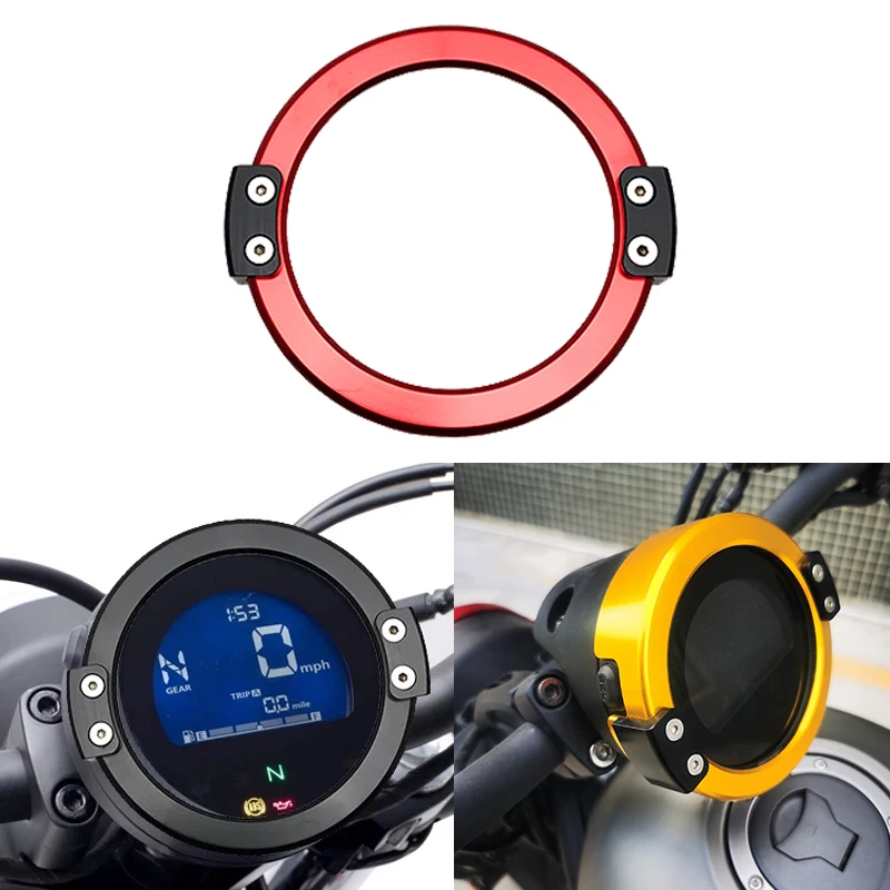 

For Honda REBEL300 CMX300 REBEL500 CMX500 CM500 2020-2021 CNC Aluminum Speedometer Gauge Instrument Meter Ring Cover Motorcycle