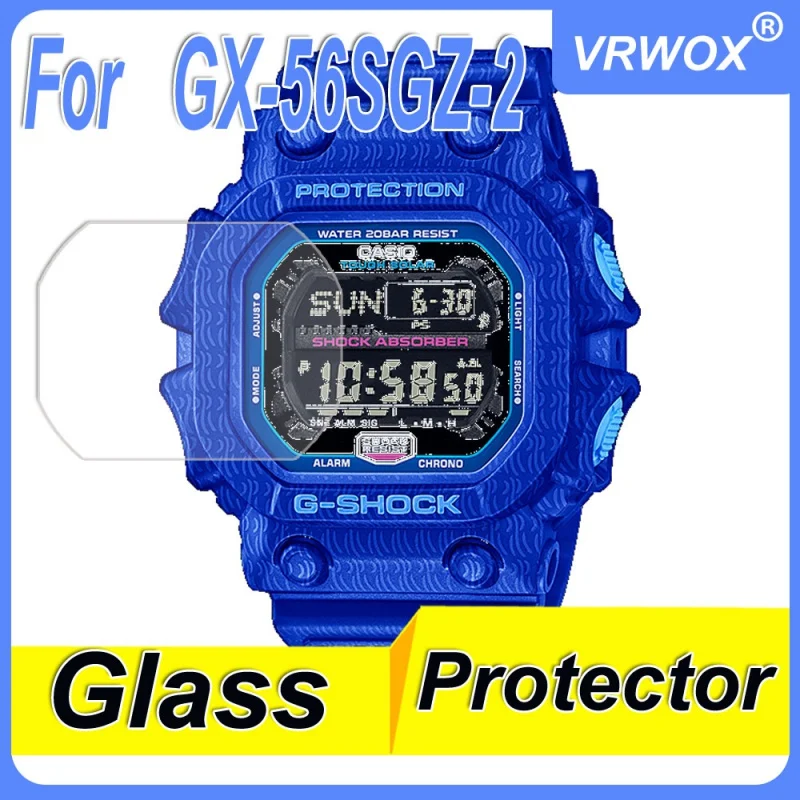 

Protector For Casio GX-56SS-1 GX-56SLG-1 GX-56SGZ-2 GX-56SL-4 Tempered Glass HD Clear Anti-Scratch Screen Protector