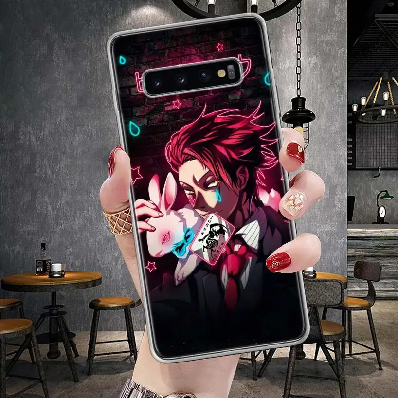 Чехол Hunter HXH Hisoka для телефона Samsung Galaxy S21 S20 FE S22 S23 S24 Ultra S10 Plus S9 + S8 S10E мягкий чехол