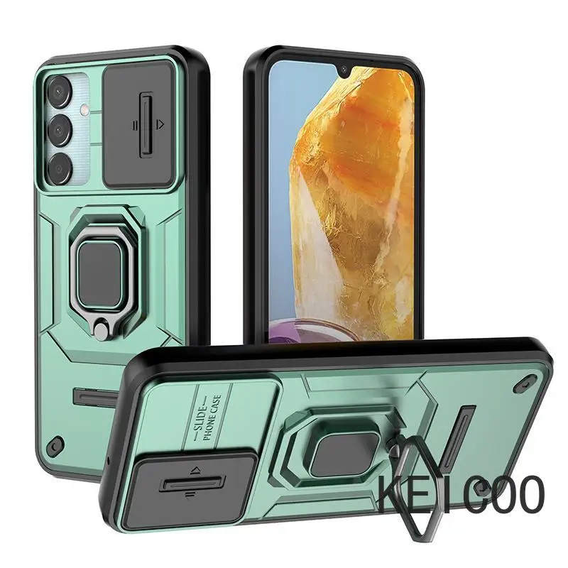 Чехол для Samsung Galaxy M15 5G с магнитным кольцом бронированный чехол телефона M 15 SM-M156B/DS