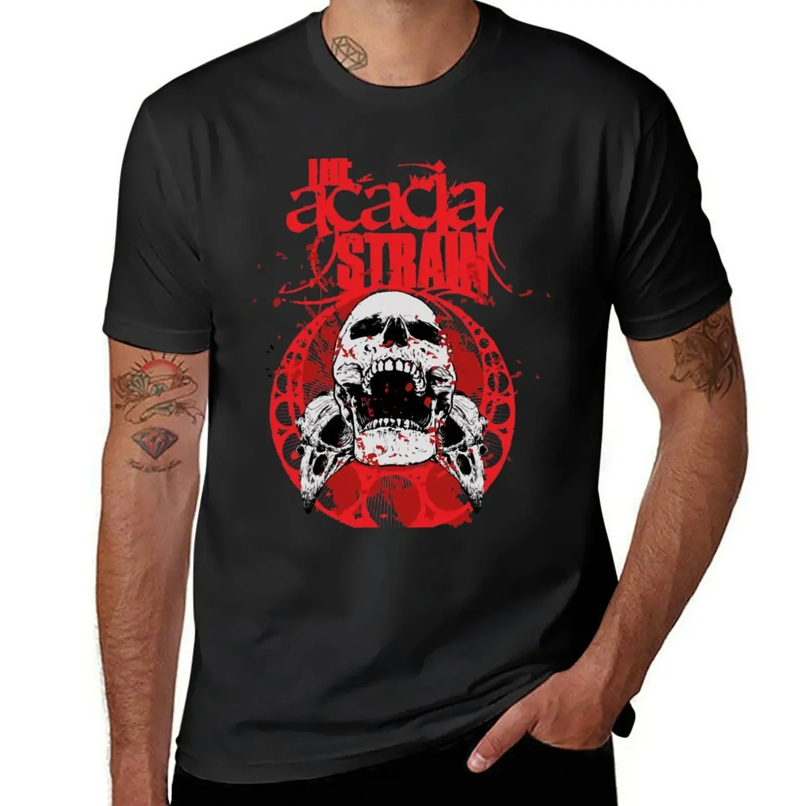 Мужская футболка The Acacia Strain хлопок