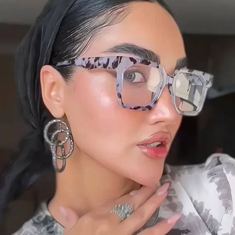 JNPCXI модные квадратные очки в оправе женские прозрачные антисиние винтажные