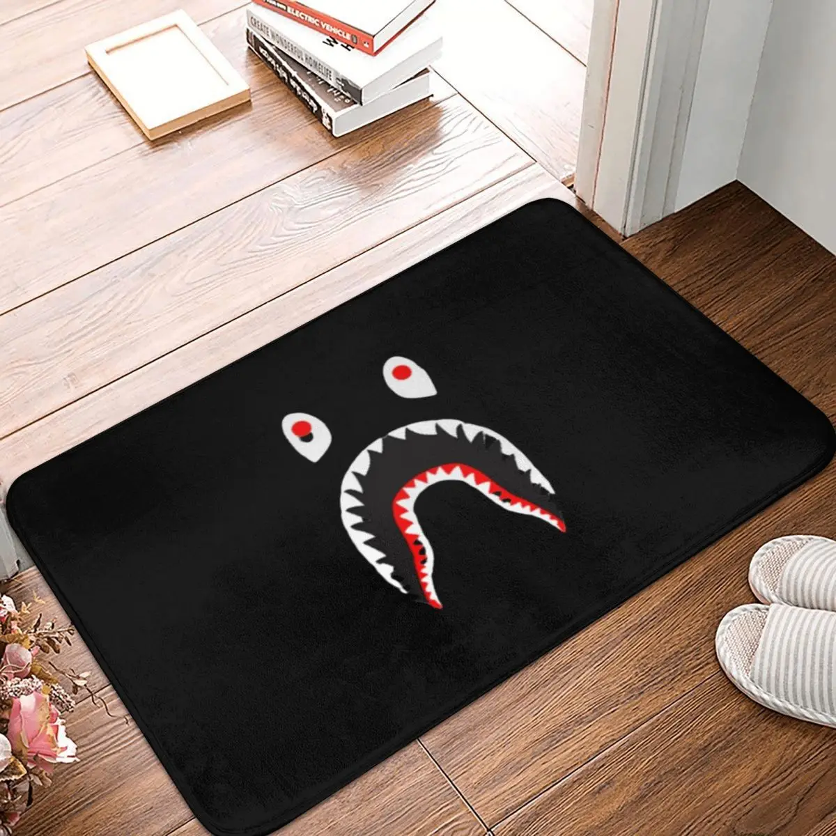 Напольный коврик Bape Shark Нескользящий Впитывающий Коврик из полиэстера для