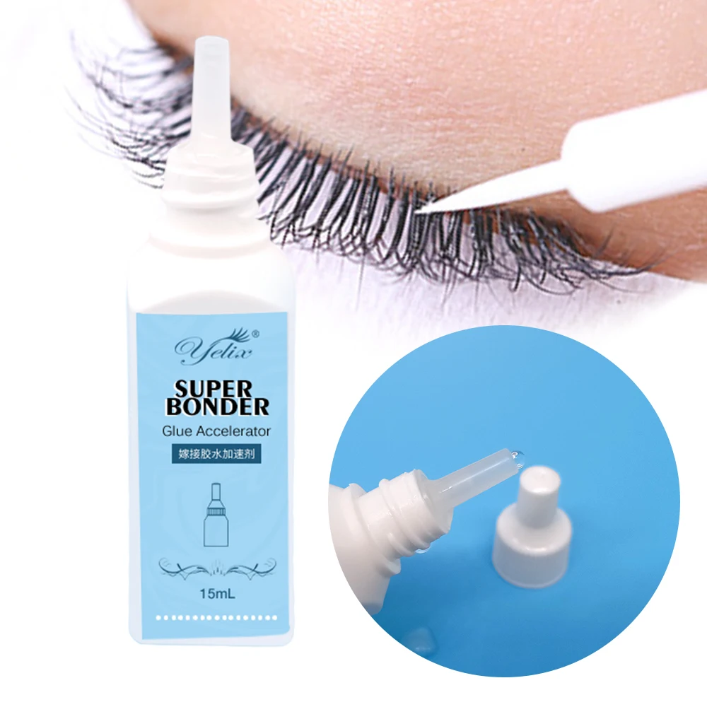 

15ml Eyelash Primer For Lash Application Extend Time Super Bonder Fixing Agent For Eyelashes Extensions Speed Up Glue Drying
