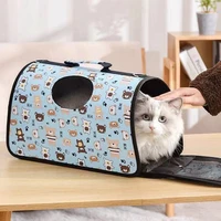 cat carrier bag outdoor dog foldable eva pet mesh pet dog carrier backpack breathable carrying transparent suitcase gato mochila