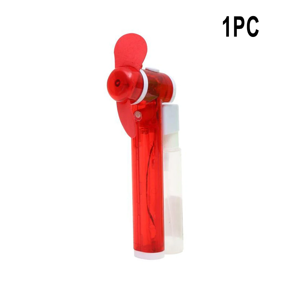 

Outdoor Activities Indoor Air Quality And Fans Hand Held Fan Handheld Humidifier High Quality Plastic Red/green