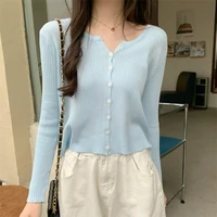 make firm offers the new spring and summer gentleness is loose women knitting small unlined upper garment of candy cardigan coat