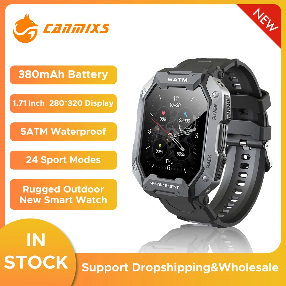 смарт часы мужские Новинка 2022 Смарт-часы CanMixs прочные уличные 5ATM IP69K