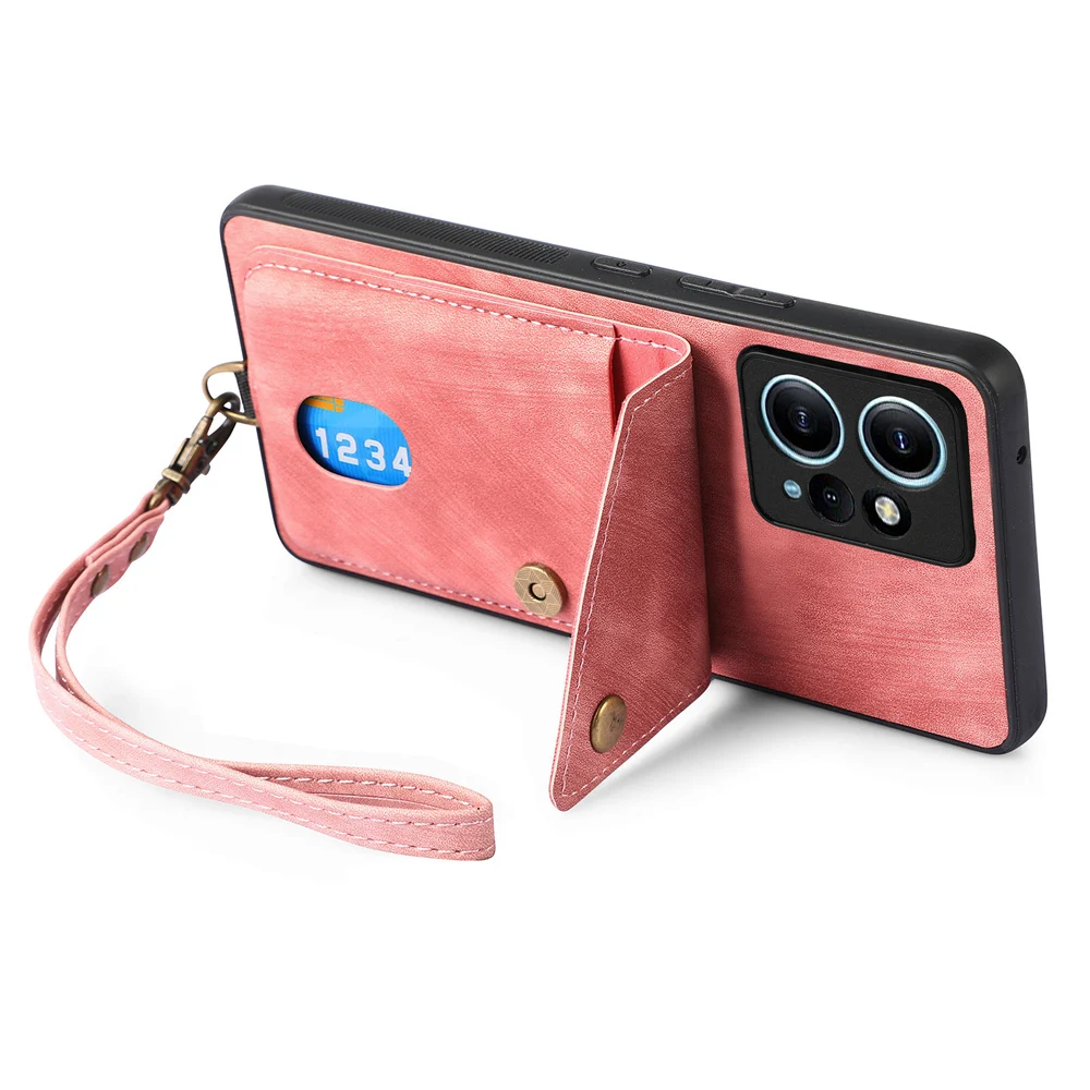 Противоударный чехол со шнурком и слотом для кредитных карт Xiaomi Mi 13T 14 13 Ultra 12 Lite 12T