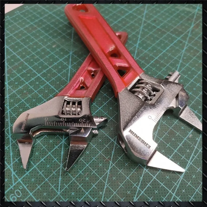 Большой Сверхтонкий гаечный ключ регулируемый из хромованадиевой стали для