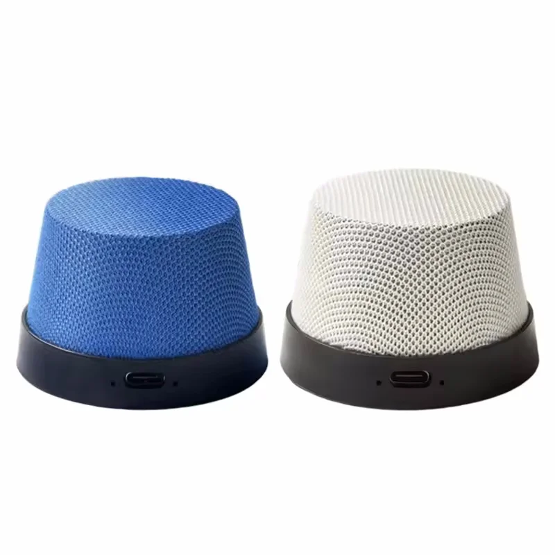 Фото Магнитная мини-колонка 2-в-1 с Bluetooth и подставкой для телефона, портативная беспроводная колонка в тканевом корпусе для путешествий на природе №5